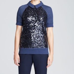 Kate Spade Milo Sequin Collared Shirt